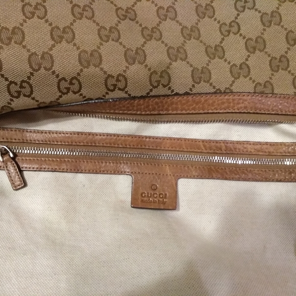 GUCCI MS GG Hobo Canvas Signature Bag and extra st - Picture 2 of 16